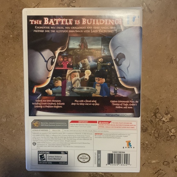 LEGO Harry Potter Years 5-7, Nintendo Wii - Picture 2 of 6